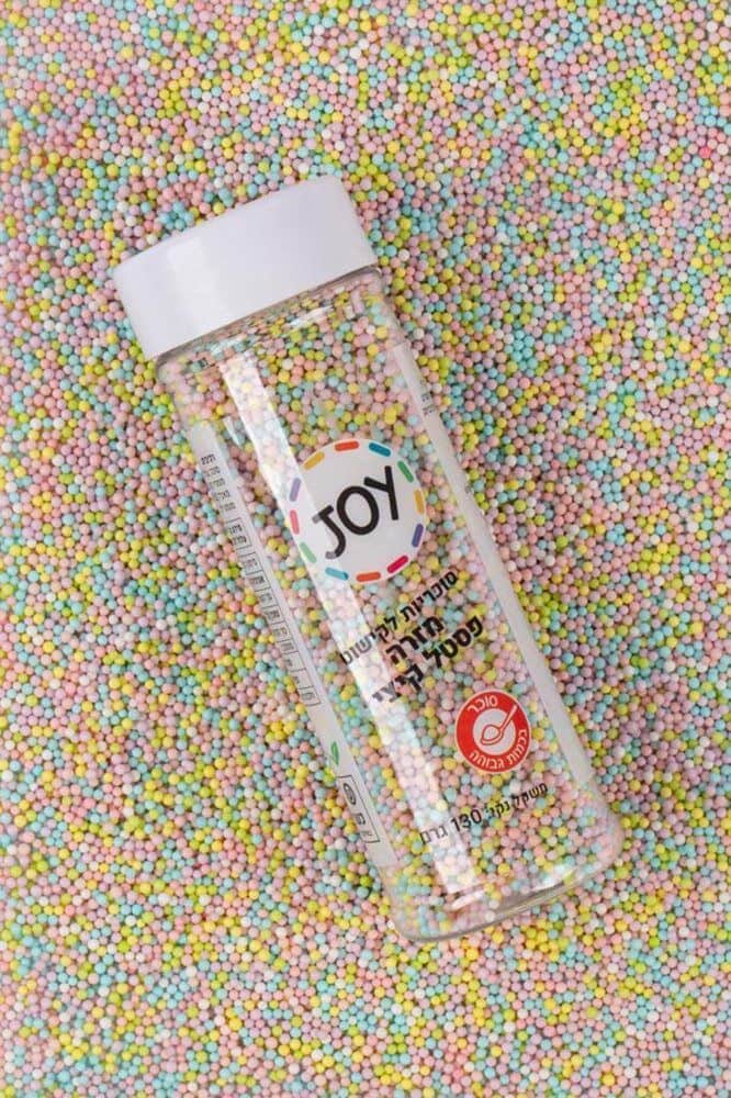 סוכריות ג'וי דגם מזרה פסטל קייצי- 1 קילו