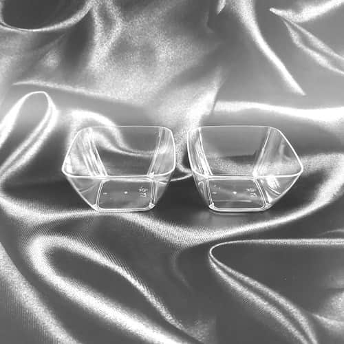 כוס קינוח מיני לפתן מרובע