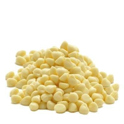 שוקוצ'יפס לבן אמיתי- מחיר ל100 גרם