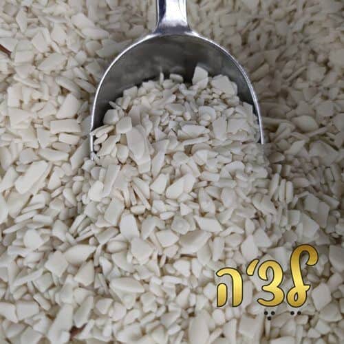 שבבי שוקולד שטוחים לבן- חלבי, אריזת 1 קילו