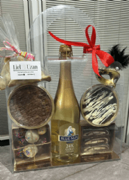 מארז יין 30.5/21/8.5- מארז שקית פי וי סי