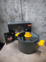 סולתם סיר דגם קיוב- צבעי ידיות לבחירה- גודל 22 סמ 5.5 ליטר