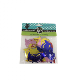 שקית קונפטי בצורת כד- צבעוני