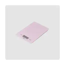 משקל דיגיטלי זכוכית רוסו עד 5 ק"ג צבע ורוד