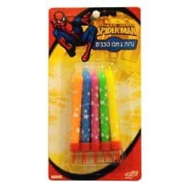 נרות ג'מבו- צבעוני