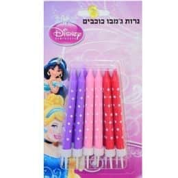 נרות ג'מבו- גוונים ורודים