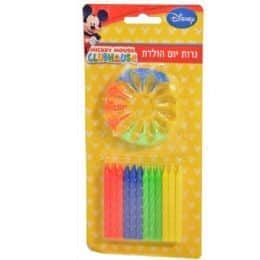 נרות רגילים- צבעוני