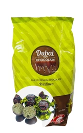 פרלינים של שוקולד דובאי- 5 יח' בודדות