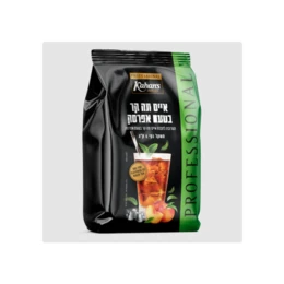 אבקה להכנת אייס תה קר אפרסק-1 קילו