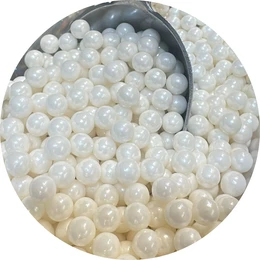 סוכריות פנינים לבן גדולות 8 ממ- פרווה, מחיר ל100 גרם