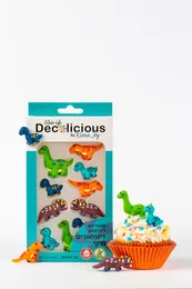 סוכריות לקישוט דינוזאורים מיני