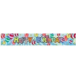 כרזת happy birthday