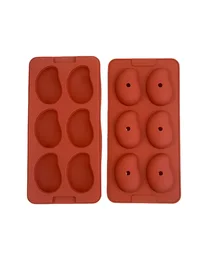 תבנית סיליקון להכנת קינוח בצורת מנגו