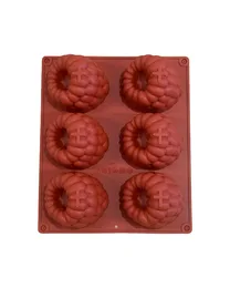 תבנית סיליקון להכנת קינוח בצורת פטל