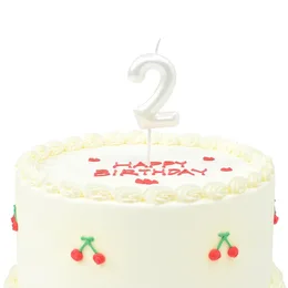 נר יום הולדת לבן פנינה- מספר 2