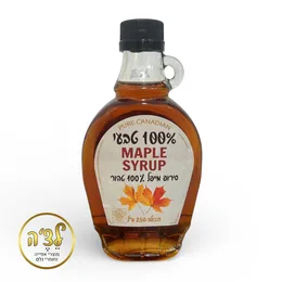 סירופ מייפל טבעי 250 מל