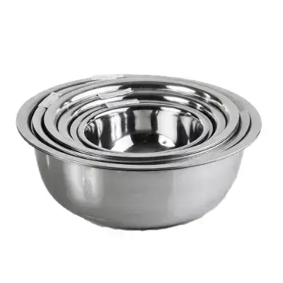 ‏‏קערה מנירוסטה קוטר 22