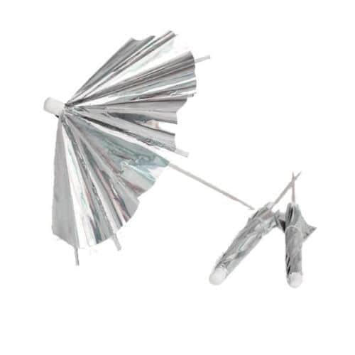 קיסמי מטרייה כסף- 12 יח