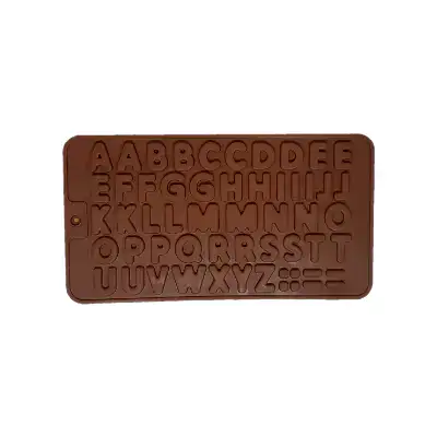 תבנית אותיות סיליקון קטנות באנגלית פונט הדר