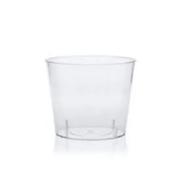 כוס וויסקי עגולה קריסטלית 330 מל 10 יח