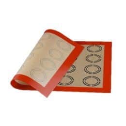 משטח סיליקון למקרון עם סימון כפול