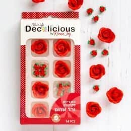 סוכריות ורדים אדומים דקולישס