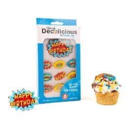 סוכריות לקישוט גיבורי על דקולישס