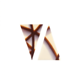 משולש דגם שייש פסים- 100 גרם, חלבי