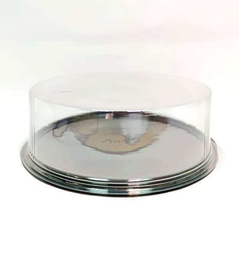 קופסא לעוגה מכסה שקוף קוטר 20 גובה 7 סמ