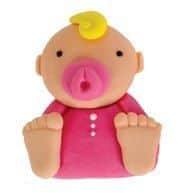 קישוט בצק סוכר- תינוקת ורודה