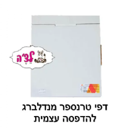 דפי טרנספר מנדלברג- 50 יח