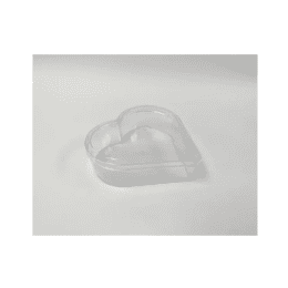 חדש! קריסטלית לב ענק 15 סמ- בודד