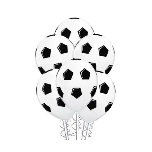 שקית 6 בלוני כדורגל